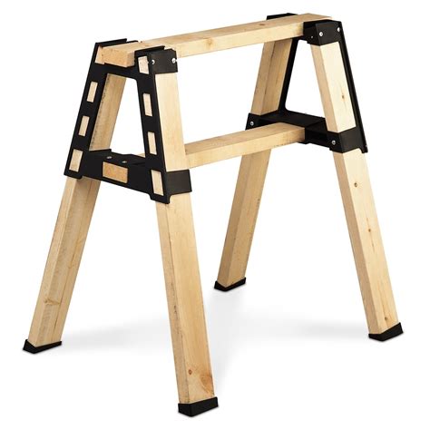 how to build sawhorses with metal brackets|sawhorse brackets for 2x4s.